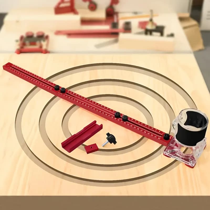 أداة قطع دائري مطولة 3 في 1 للراوتر من الألومنيوم